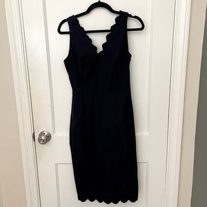 NWT! New! Scallop Banana Republic Midi Dress